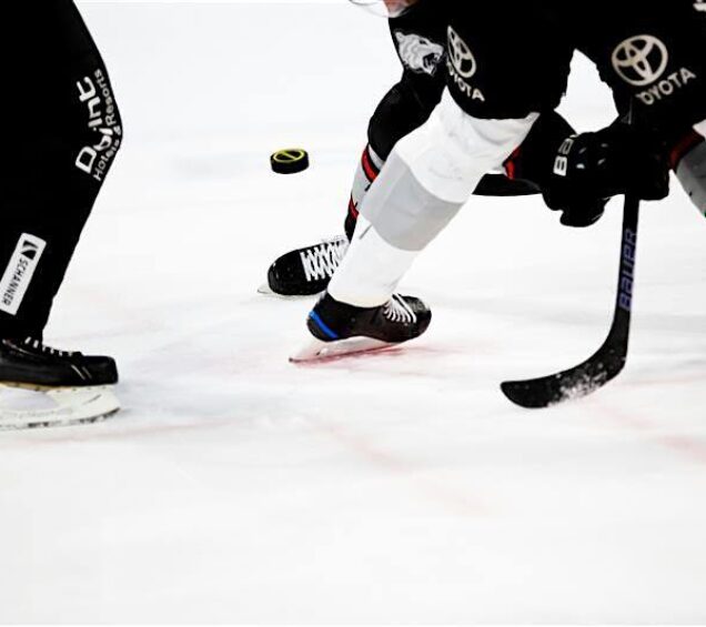 Photo of hockey players