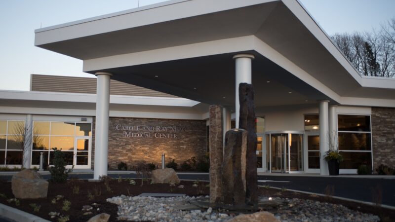 Exterior view of Neag Medical Center